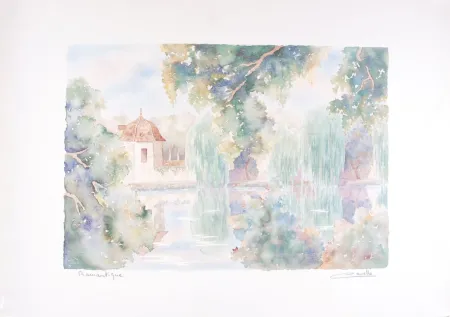 Lithografie Cavalle - Romantique