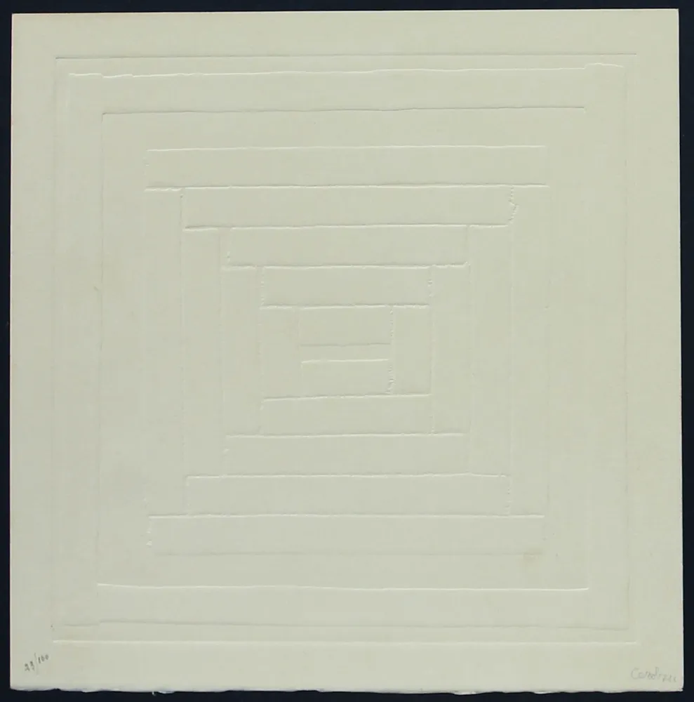 Lithografie Ceroli - SENZA TITOLO