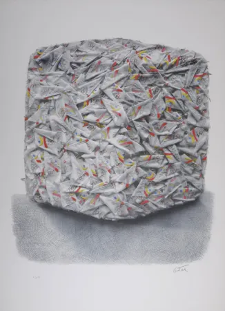 Lithografie Cesar - Composition