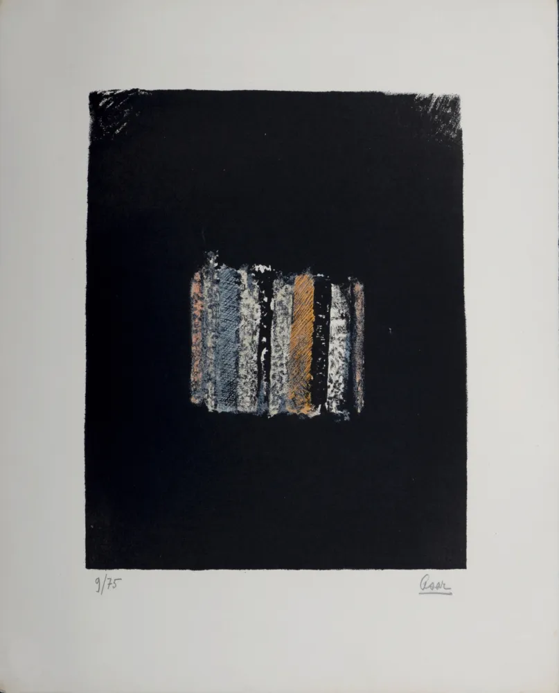 Lithografie Cesar - Composition, 1963 - Hand-signed & numbered!