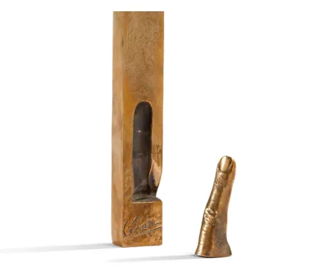 Geen Techniek Cesar - Le Doigt, 1973. Bronze