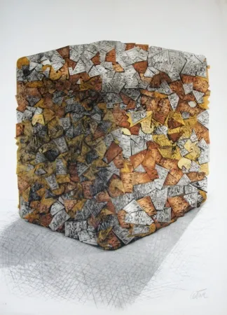 Lithografie Cesar - Les compressions