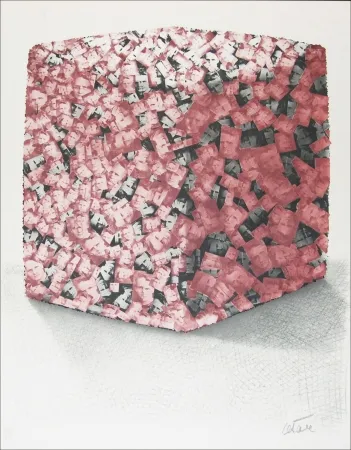 Lithografie Cesar - Marie Curie