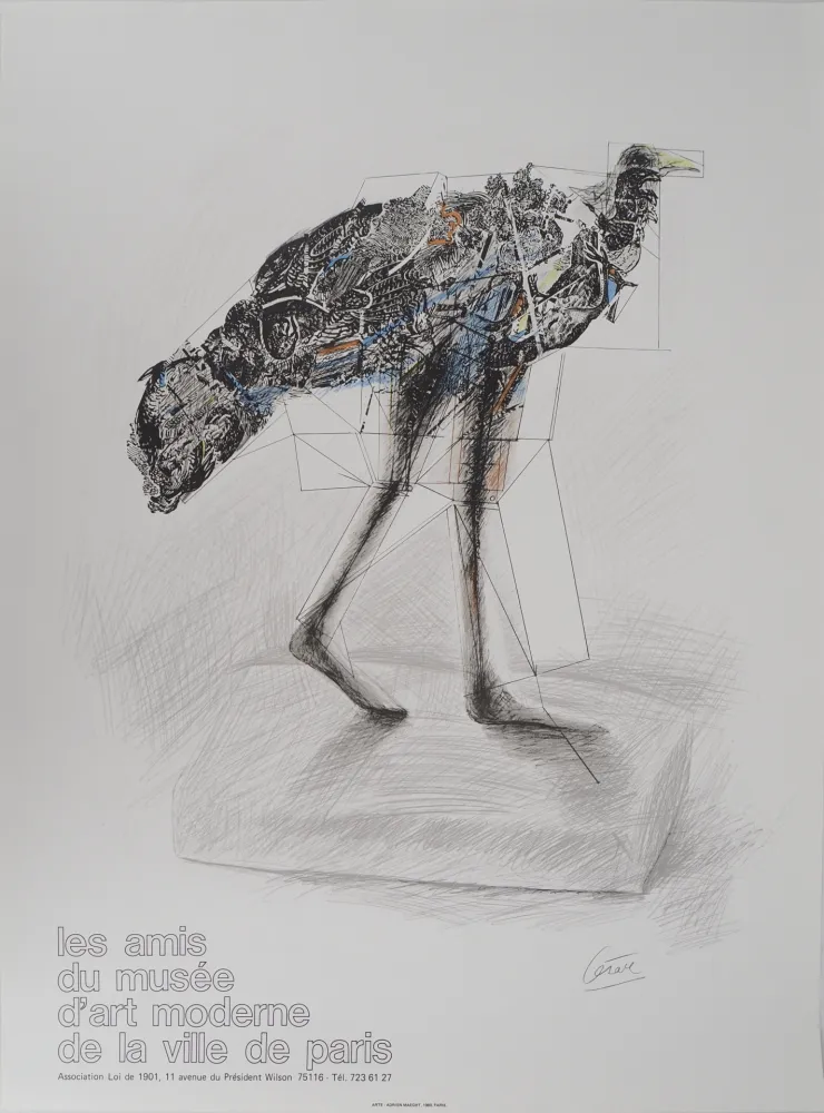 Geïllustreerd Boek Cesar - Poule en marche