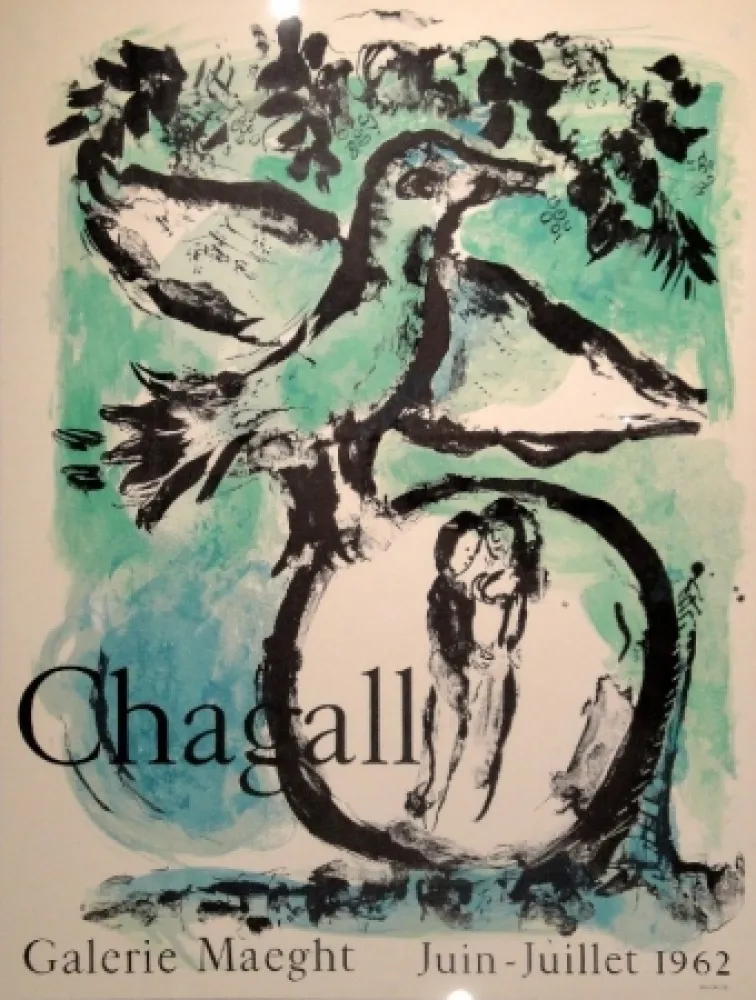 Lithografie Chagall - Affiche Galerie Maeght
