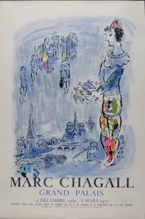 Lithografie Chagall (After) - Grand Palais, 1969
