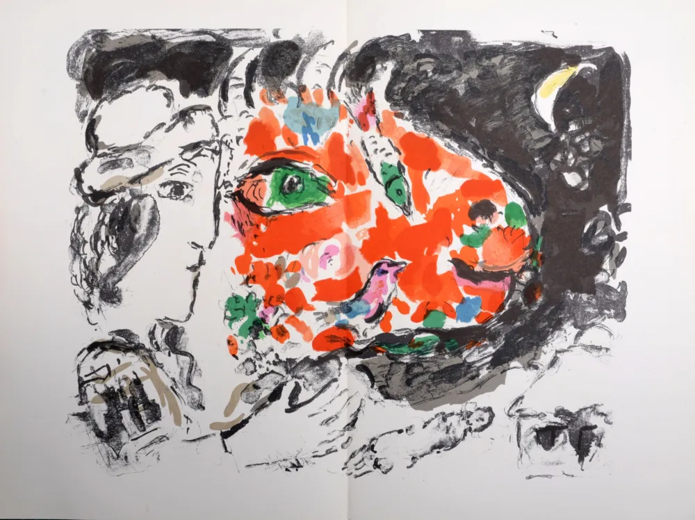 Lithografie Chagall - Après l'hiver, 1972