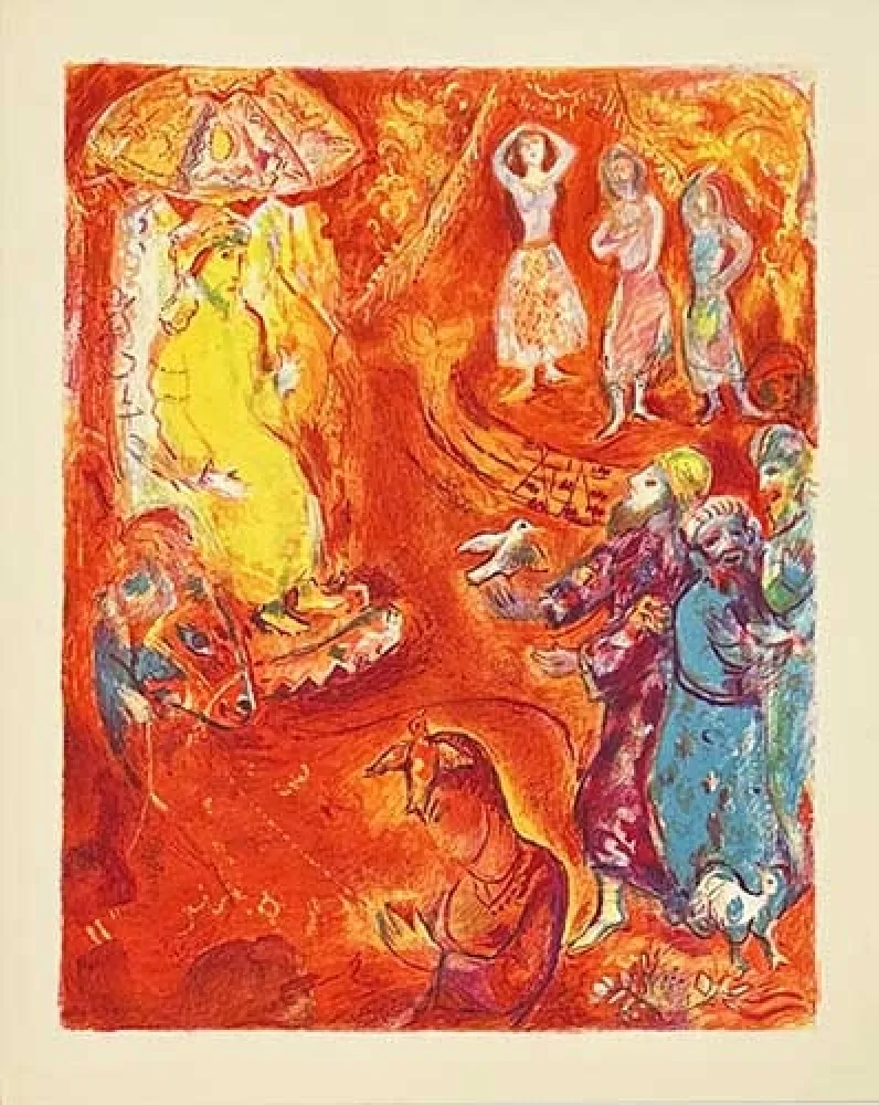 Lithografie Chagall - Arabian nights
