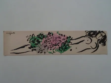 Lithografie Chagall - Carte