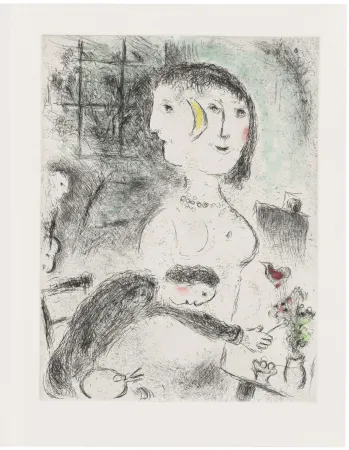 Geen Techniek Chagall - Ce lui qui dit les choses sans rien dire (Plate 23)