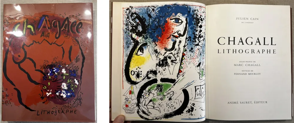 Geïllustreerd Boek Chagall - CHAGALL LITHOGRAPHE I. Avec 12 lithographies originales (1960)