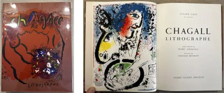Geïllustreerd Boek Chagall - CHAGALL LITHOGRAPHE I. Avec 12 lithographies originales (1960)