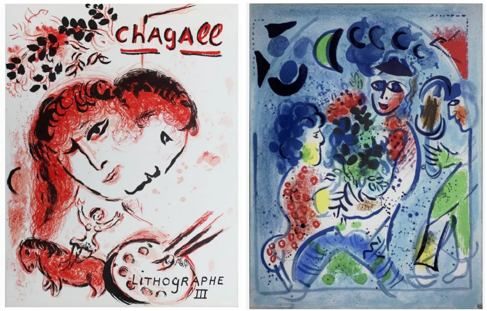 Geïllustreerd Boek Chagall - CHAGALL LITHOGRAPHE III. 1962 - 1968