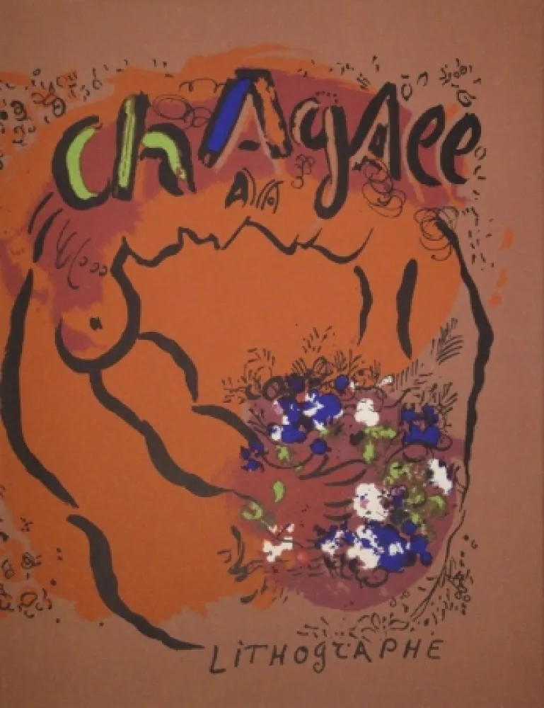 Geïllustreerd Boek Chagall - Chagall Lithographe / Lithograph. 