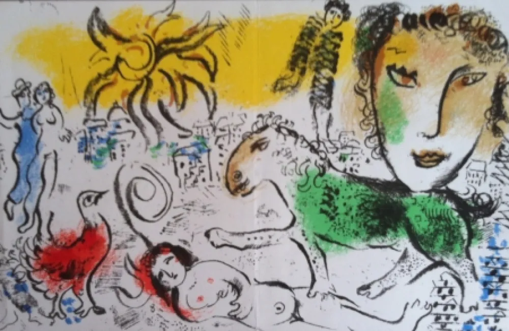 Lithografie Chagall - Chagall monumental