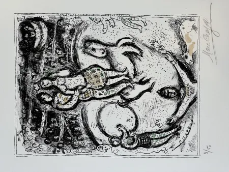 Lithografie Chagall - Cirque