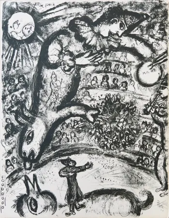 Lithografie Chagall - Cirque