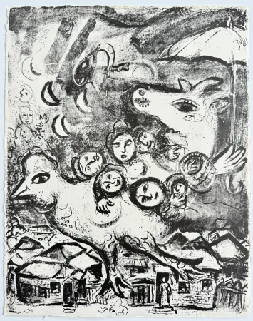 Lithografie Chagall - Cirque