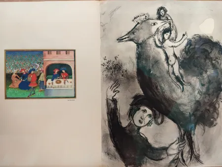 Geïllustreerd Boek Chagall - Contes de Boccage