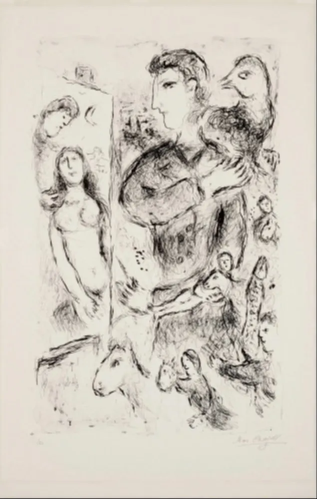 Lithografie Chagall - Création