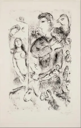 Lithografie Chagall - Création