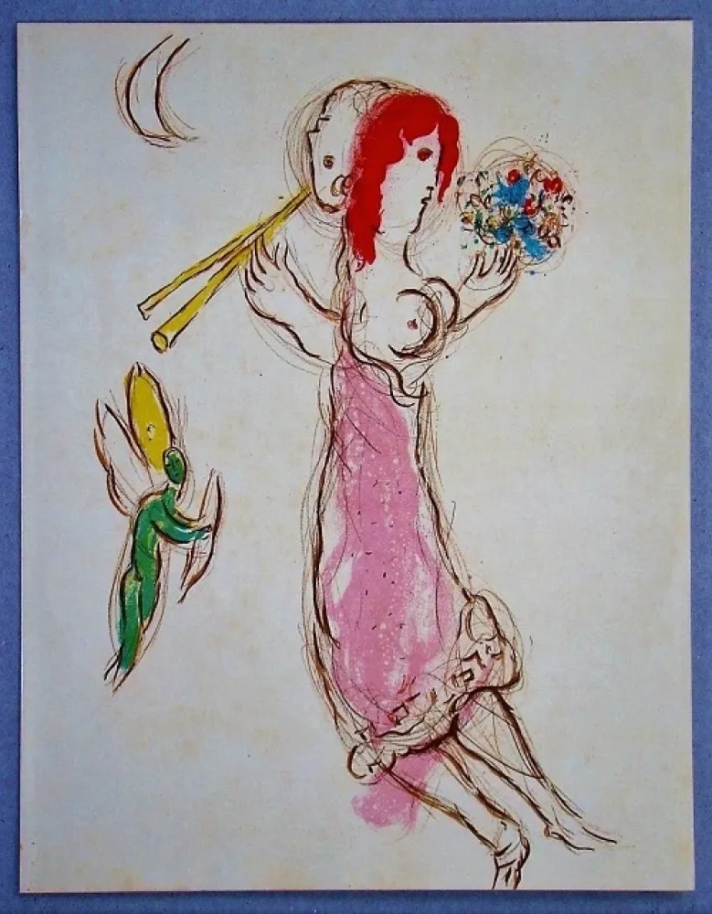 Lithografie Chagall - Daphnis et Chloé