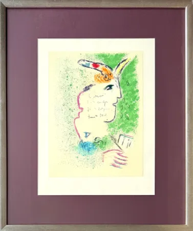 Ets En Aquatint Chagall - De Mauvais Sujets - Planche III