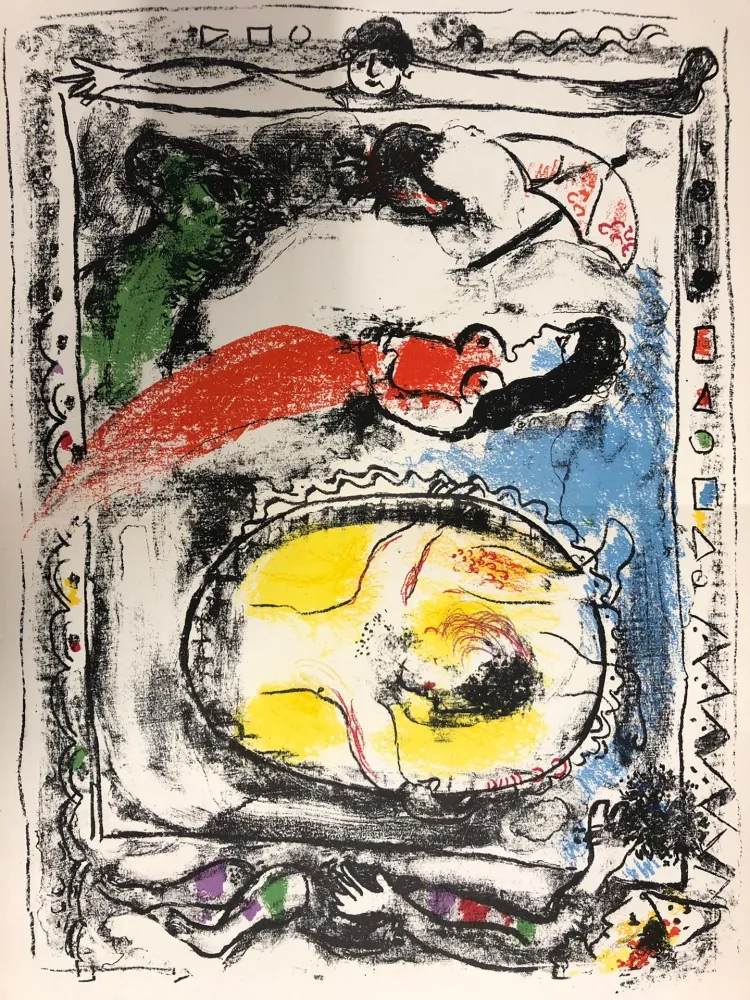 Lithografie Chagall - Derrière le Miroir