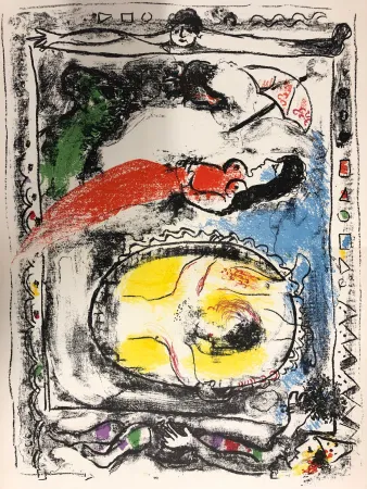 Lithografie Chagall - Derrière le Miroir