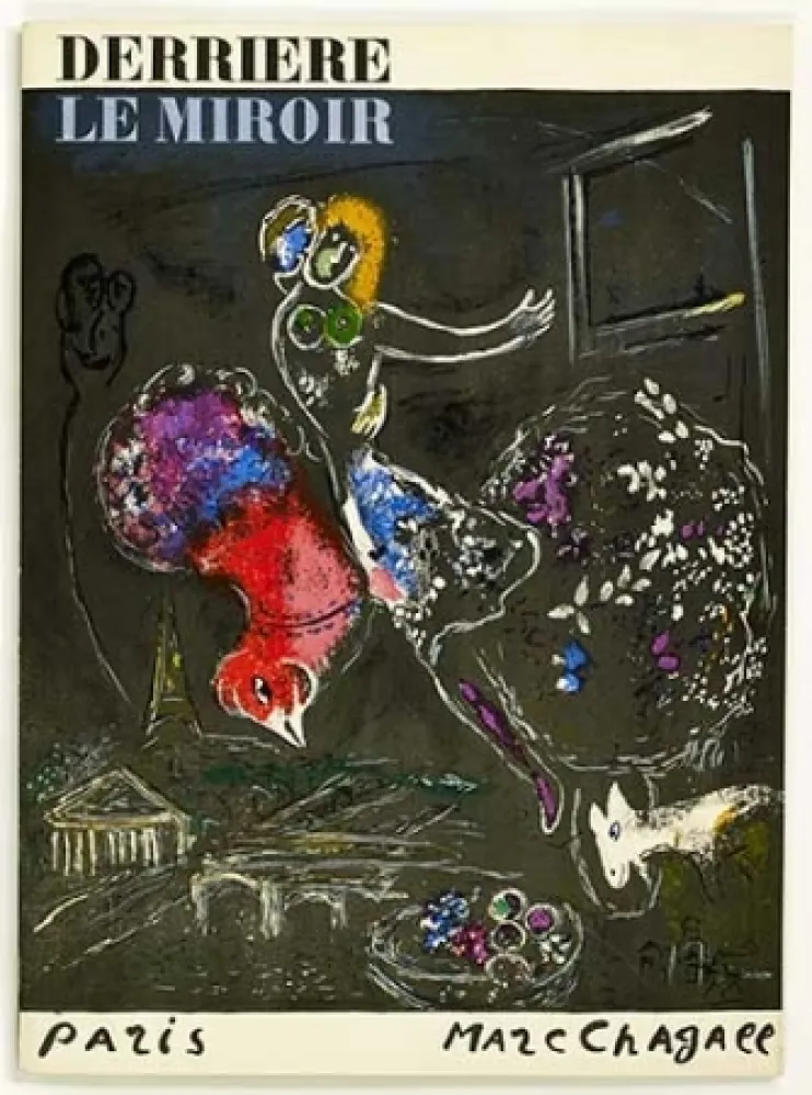 Geïllustreerd Boek Chagall - Derrière le miroir 66 6768