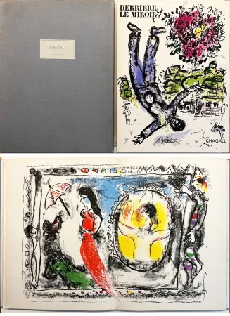 Geïllustreerd Boek Chagall - DERRIÈRE LE MIROIR N° 147 (1964). TIRAGE DE LUXE SUR ARCHES.