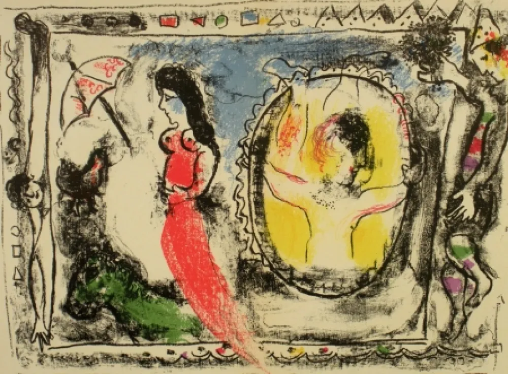 Geïllustreerd Boek Chagall - Derriere le Miroir n. 147 Juin 1964