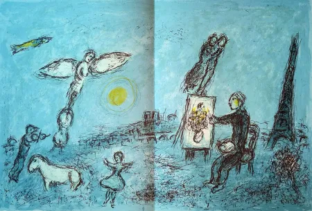 Geïllustreerd Boek Chagall - Derrière le Miroir n.°246 mai 1981