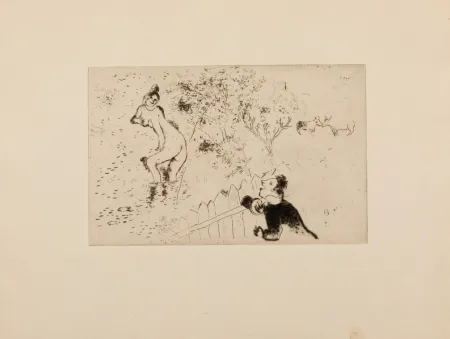Gravure Chagall - Desire III. Les sept Péchés capitaux (The Seven Deadly Sins)