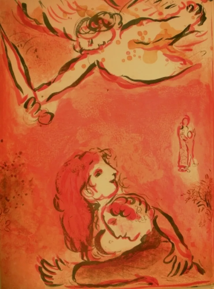 Geïllustreerd Boek Chagall - Drawings for the Bible