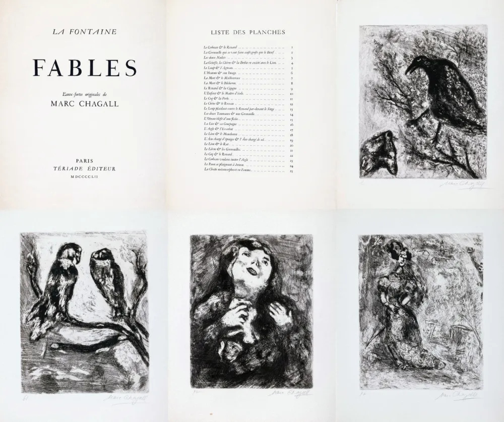 Ets Chagall - Fables
