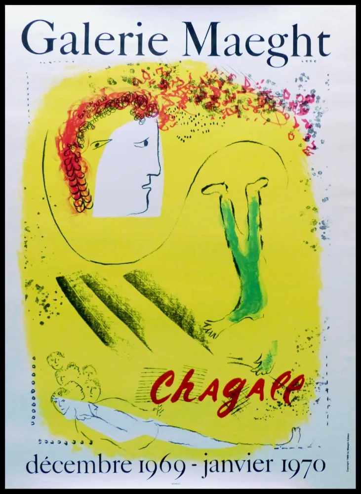 Lithografie Chagall - Galerie MAEGHT - CHAGALL