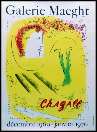 Lithografie Chagall - Galerie MAEGHT - CHAGALL