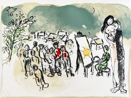Geen Techniek Chagall - Homage to Julien Cain