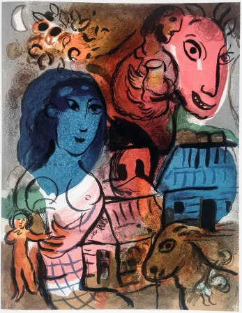 Lithografie Chagall - Homage to Marc Chagall (XXe Siècle. Special issue, 1969)