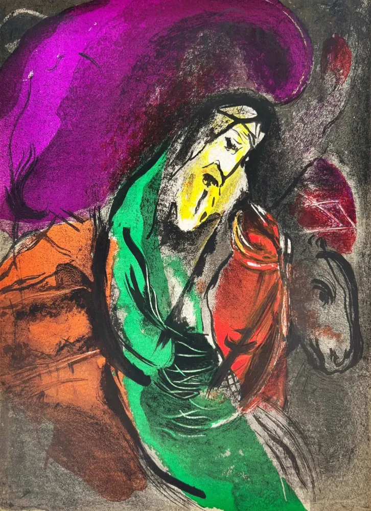 Lithografie Chagall - Jeremiah