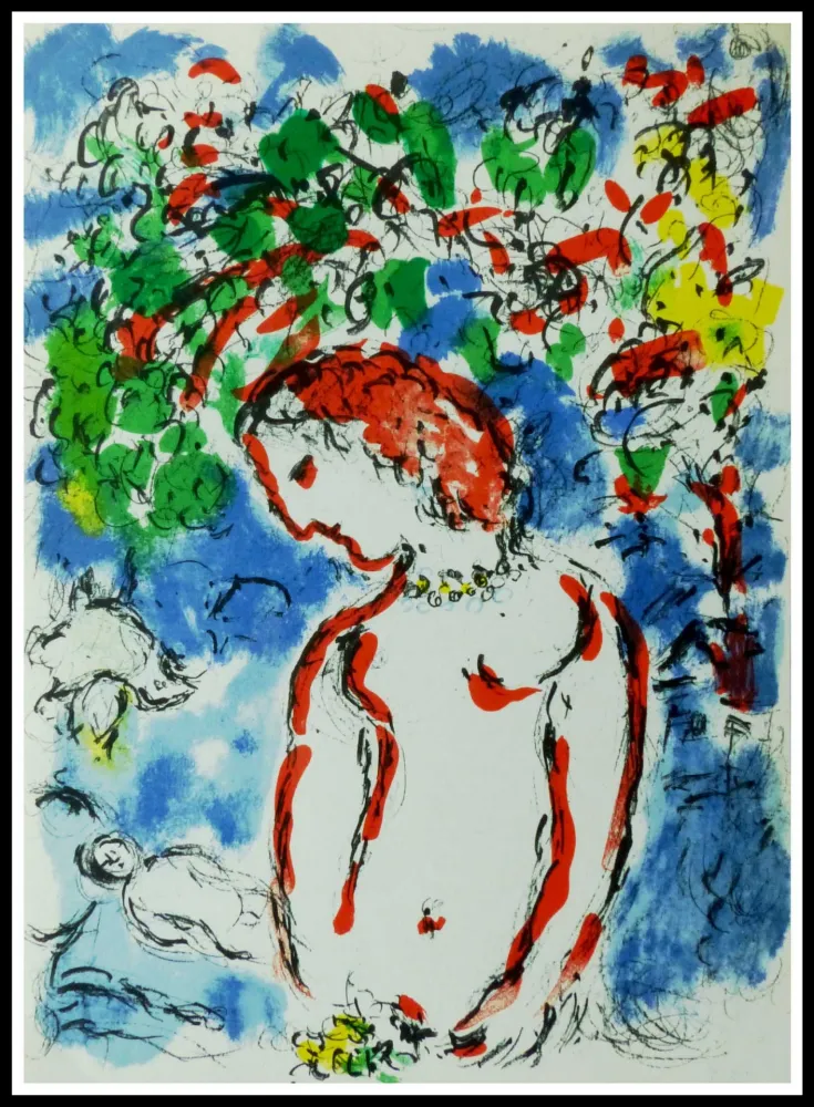 Lithografie Chagall - JOUR DE PRINTEMPS