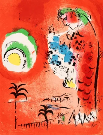 Lithografie Chagall - La Baie des Anges