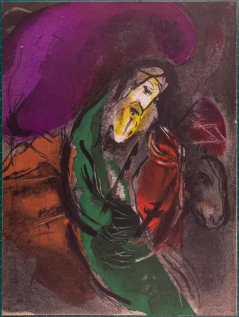 Lithografie Chagall - La Bible : Jérémie, 1956