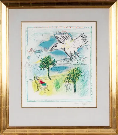 Lithografie Chagall - La Grande Corniche