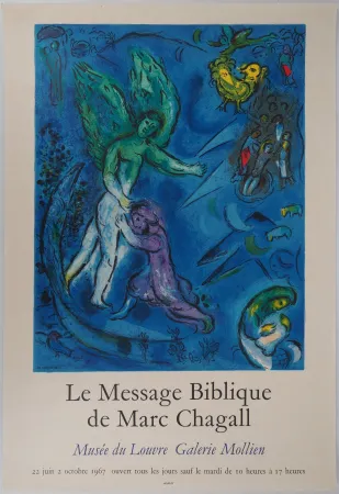 Geïllustreerd Boek Chagall - La lutte de Jacob et de l'ange
