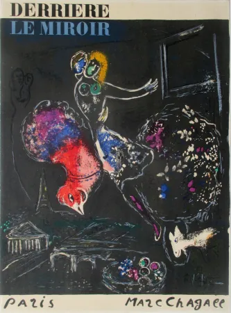 Lithografie Chagall - La Nuit a Paris