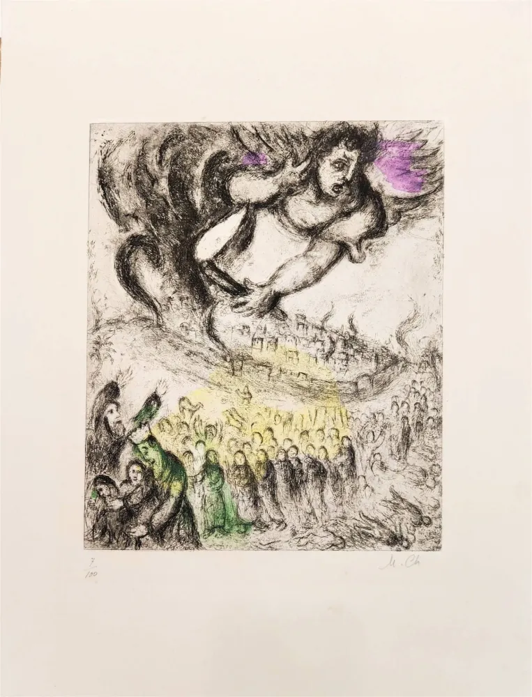Ets Chagall - La prise de Jérusalem