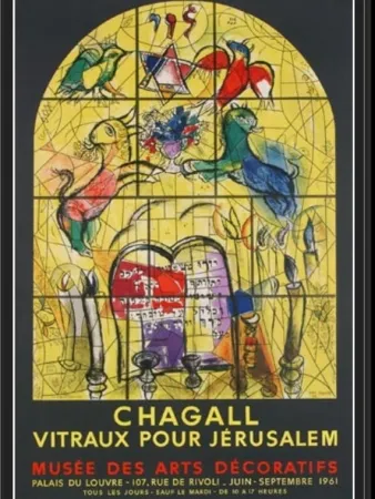 Lithografie Chagall - LA TRIBU DE LEVI