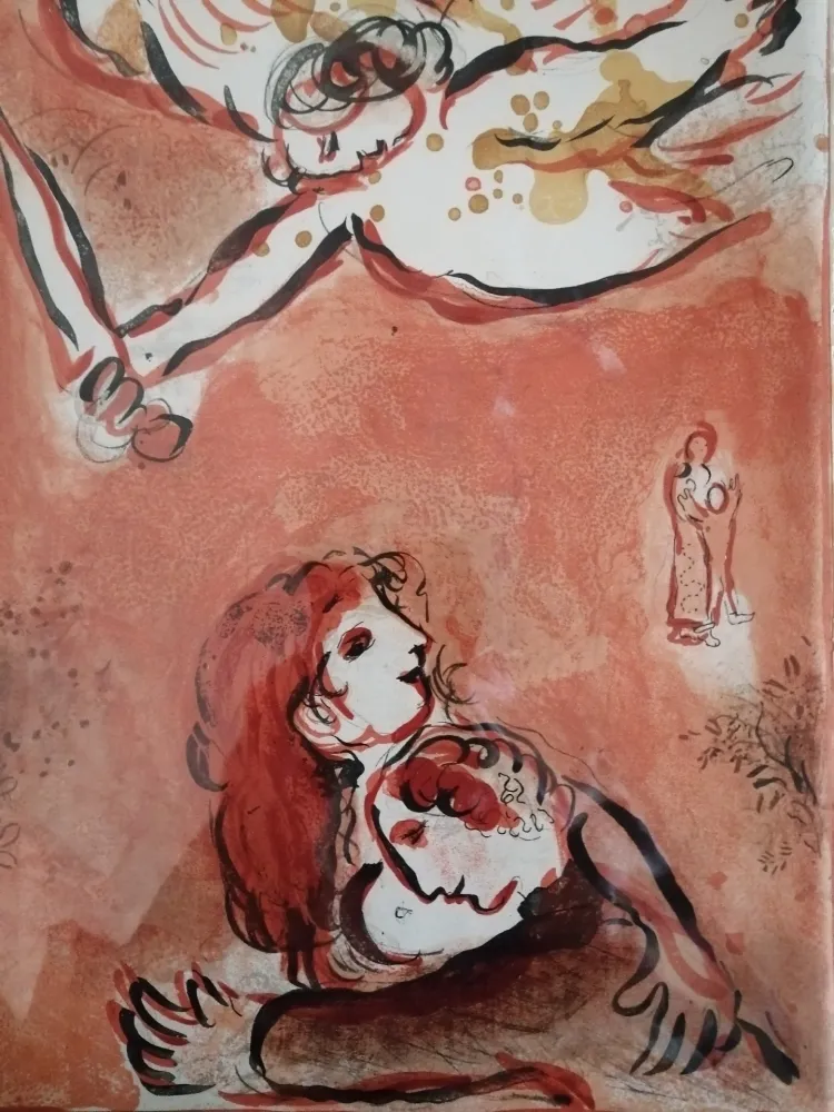 Lithografie Chagall - La Vierge d'Israel
